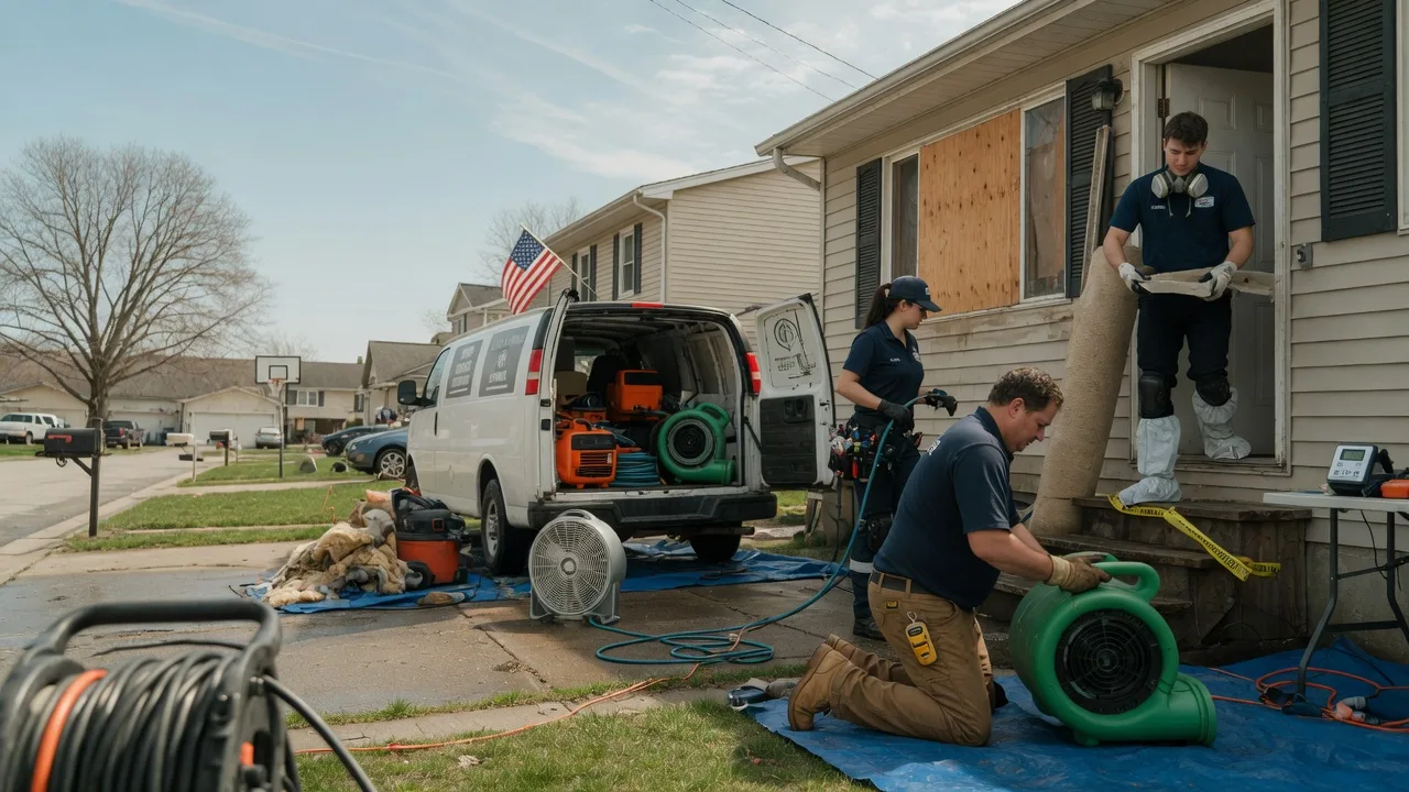 Water Damage Restoration in Beach Park, IL near me